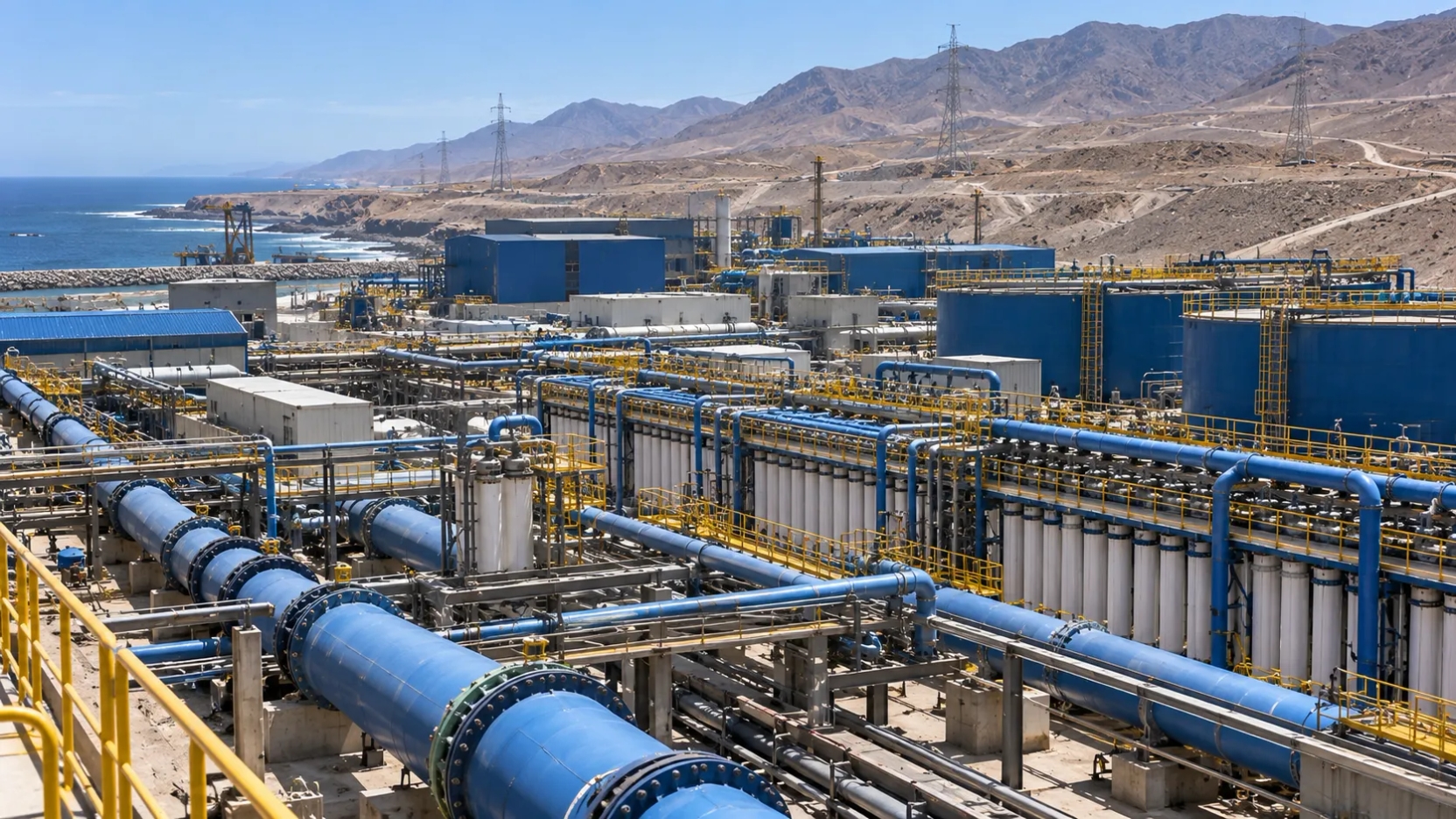 Llevar agua de mar a las minas dispara la demanda energética: su consumo se multiplicó 5,6 veces en una década