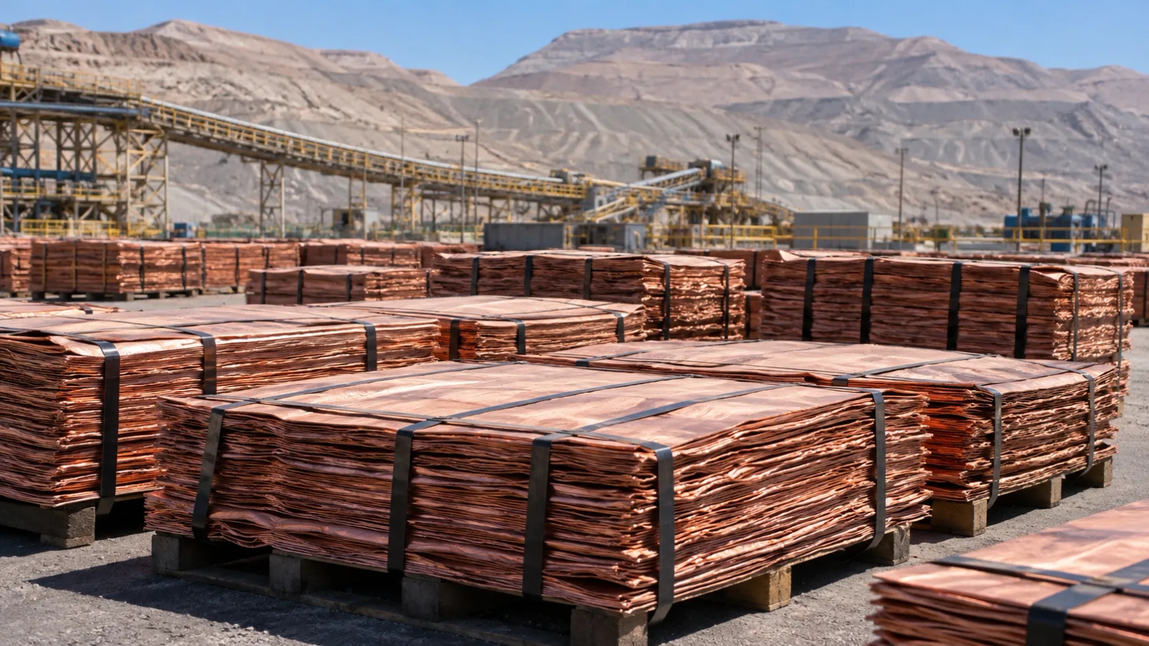 Cobre alcanza US$6,69 por libra y se acerca a récord histórico ante preocupación por suministro en Chile