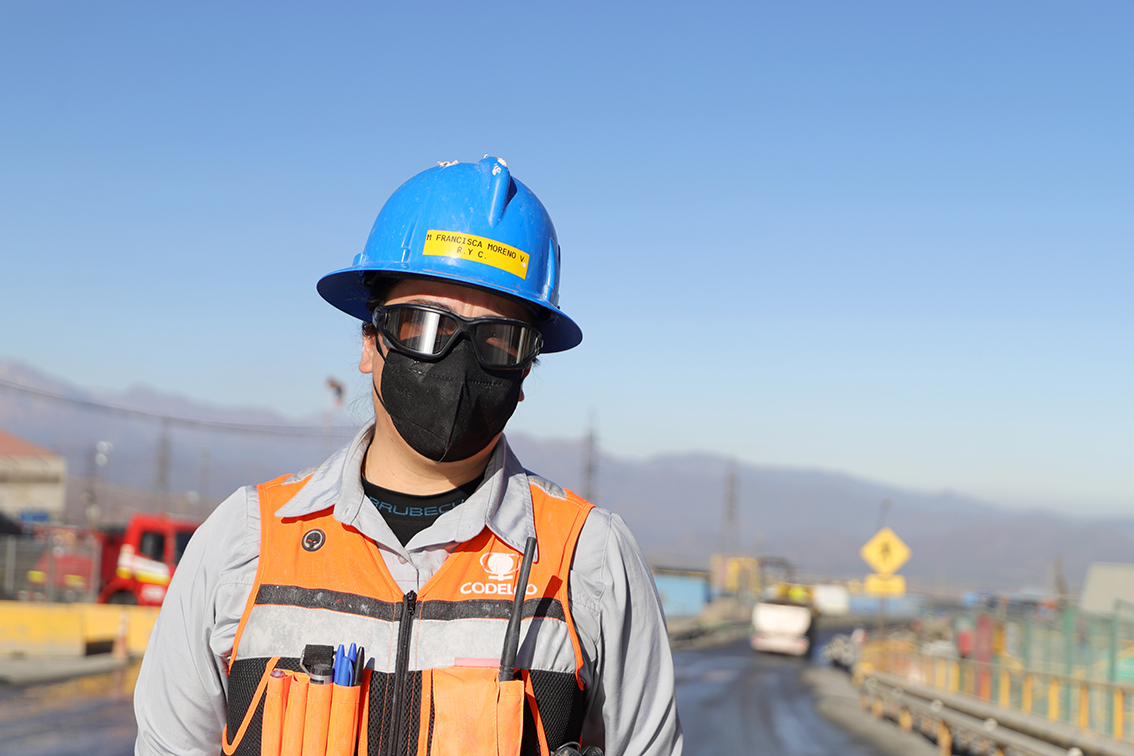 Codelco impulsa paridad de género en Planta de cal y reactivos de El Teniente