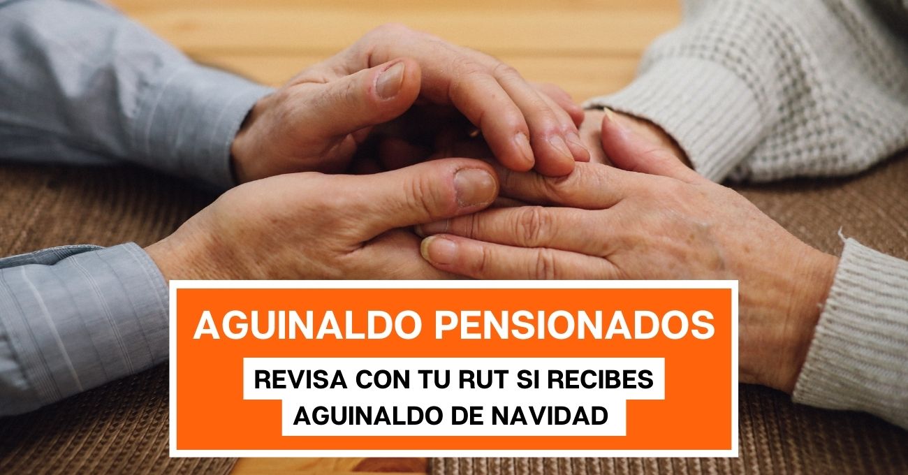 Revisa con tu RUT la fecha de pago Aguinaldo de Navidad para pensionados