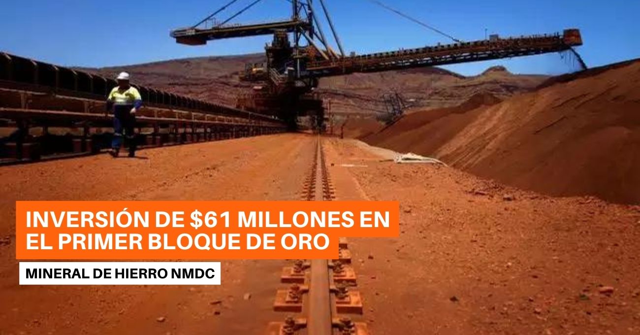 La minera estatal india NMDC planea invertir en primer bloque de oro