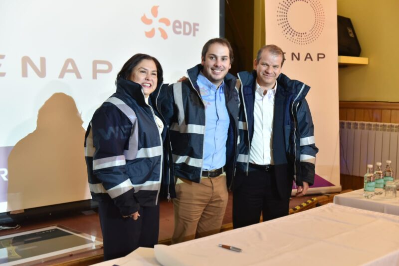 ENAP firma acuerdo con seis empresas de energía para generar el mayor desarrollo de infraestructura de Hidrógeno verde del país