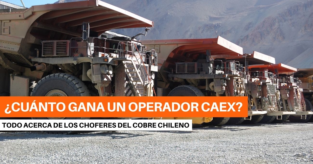 ¿Cuánto gana un operador de Camión Minero CAEX?