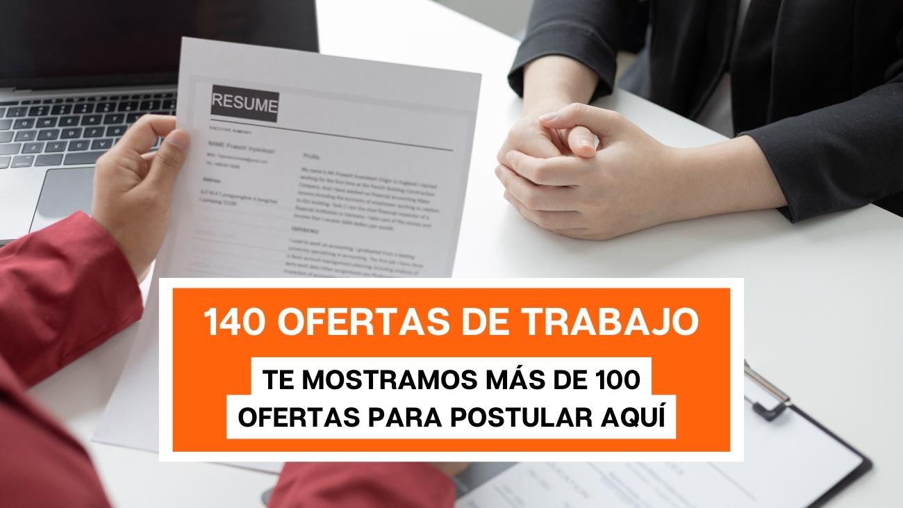 140 Ofertas Laborales: Empresas SB busca trabajadores