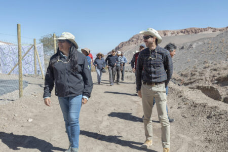 Asociación Atacameña de regantes y agricultores de la Quebrada de Soncor inauguran estanque de agua con apoyo de SQM