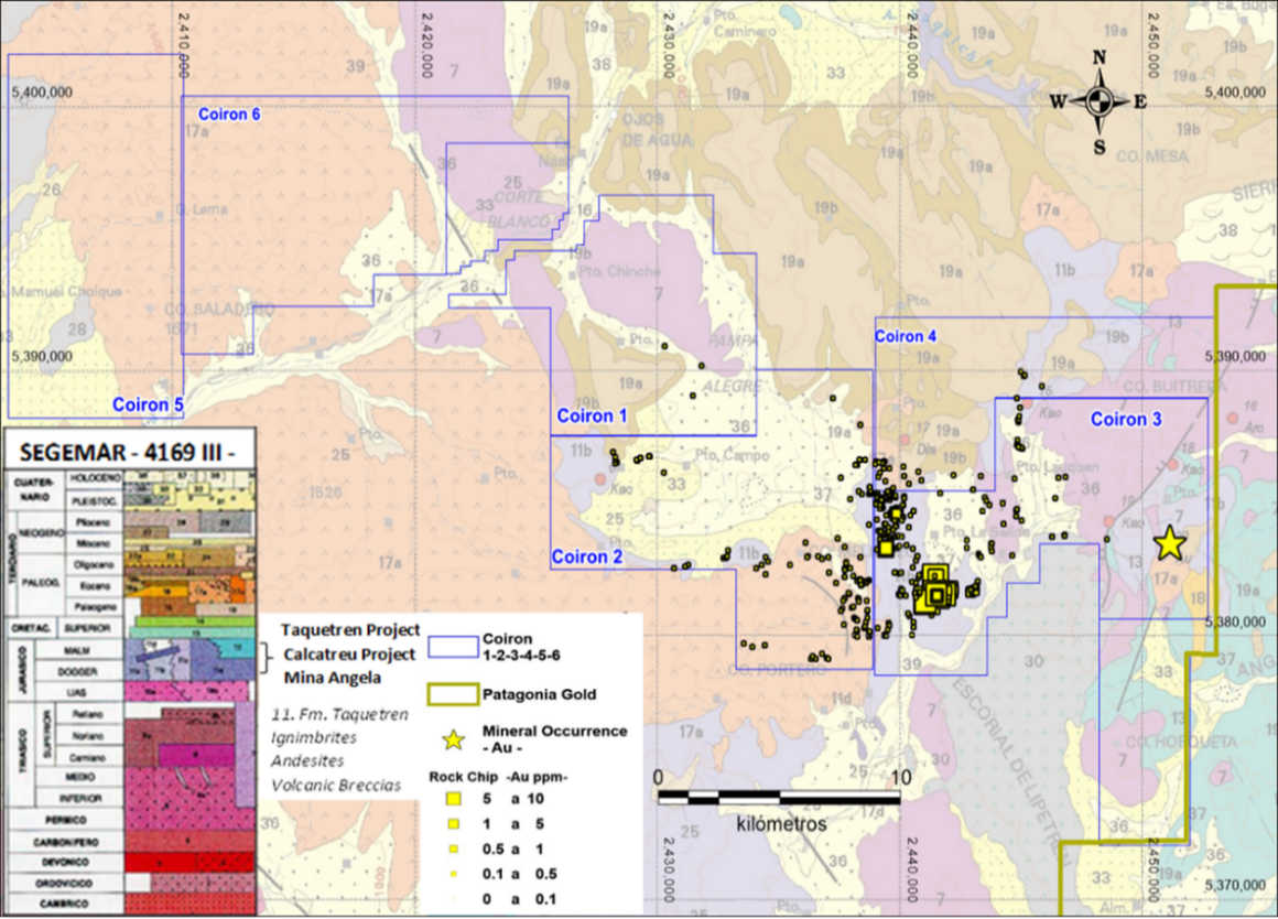 Actualización del Proyecto Norseman Silver, Taquetren, Río Negro, Argentina