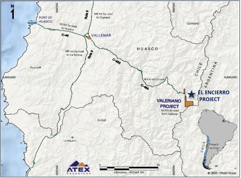 ATEX Resources anuncia recursos inferidos significativos de 1,41 mil millones de toneladas con ley de 0,67 % CuEq (0,50 % Cu, 0,20 g/t Au, 0,91 g/t Ag y 64 g/t Mo) en Valeriano