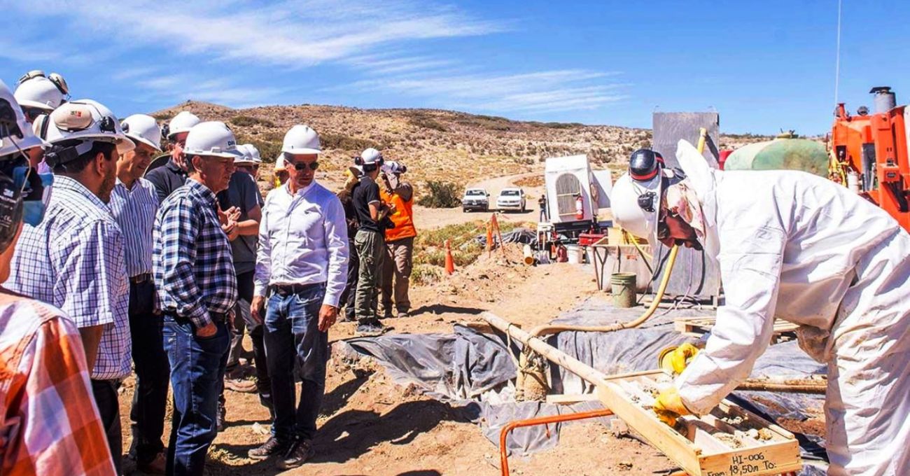 Argentina: En Hierro Indio hallaron minerales y hay buena proyección