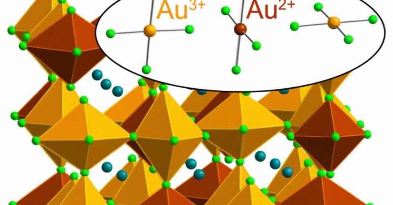 Sorprendente oro raro: investigadores revelan un nuevo material infundido con oro en un estado químico exótico