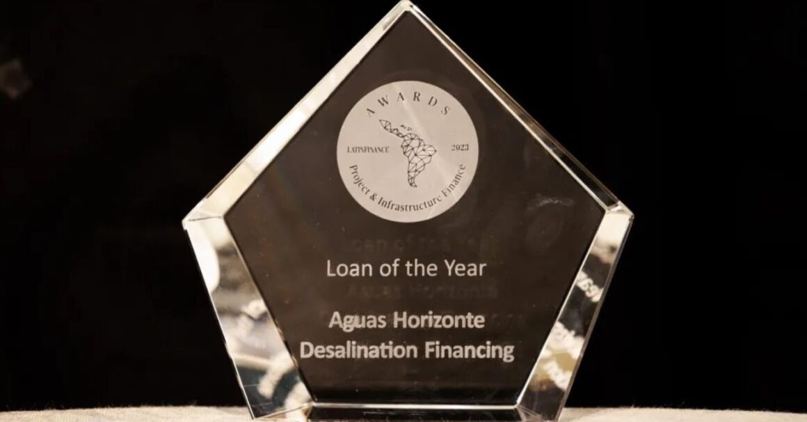 Premios Latin Finance destacan estrategia de financiamiento de Aguas Horizonte como la mejor del 2023