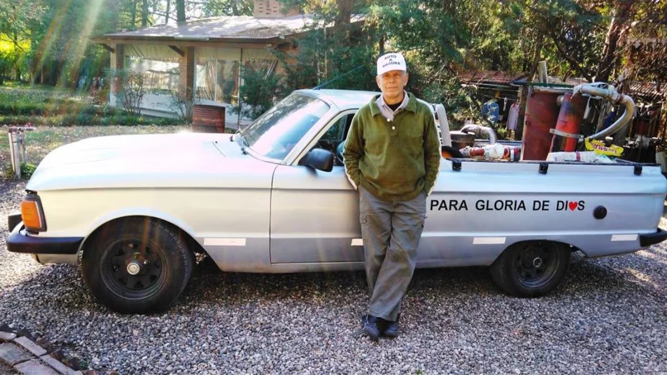 Ingeniero Argentino crea vehículo que funciona con "Gasura", un combustible hecho de basura