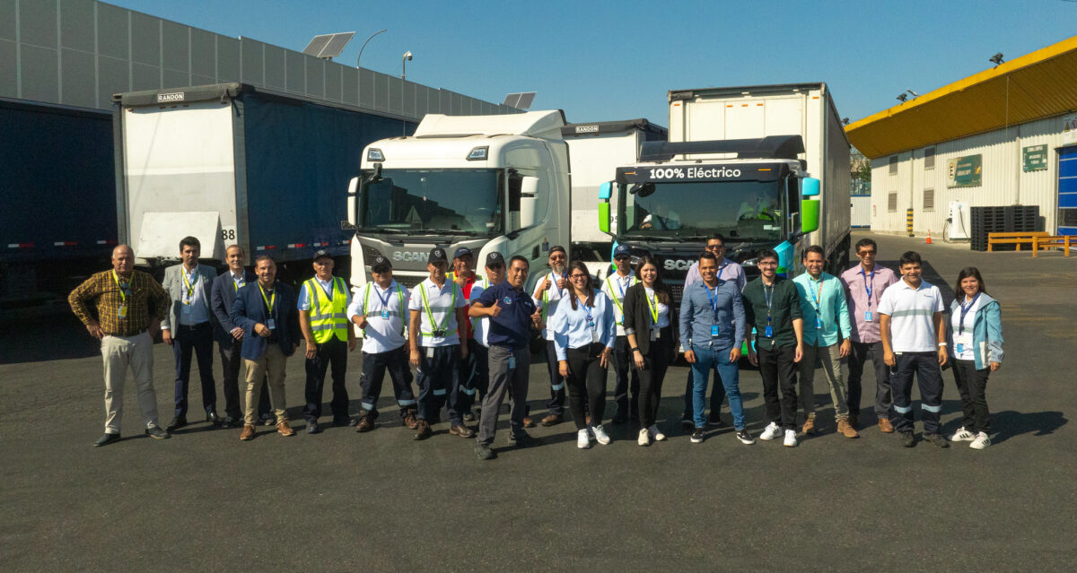 Llega el primer camión eléctrico de Scania para continuar la transformación del transporte en Chile