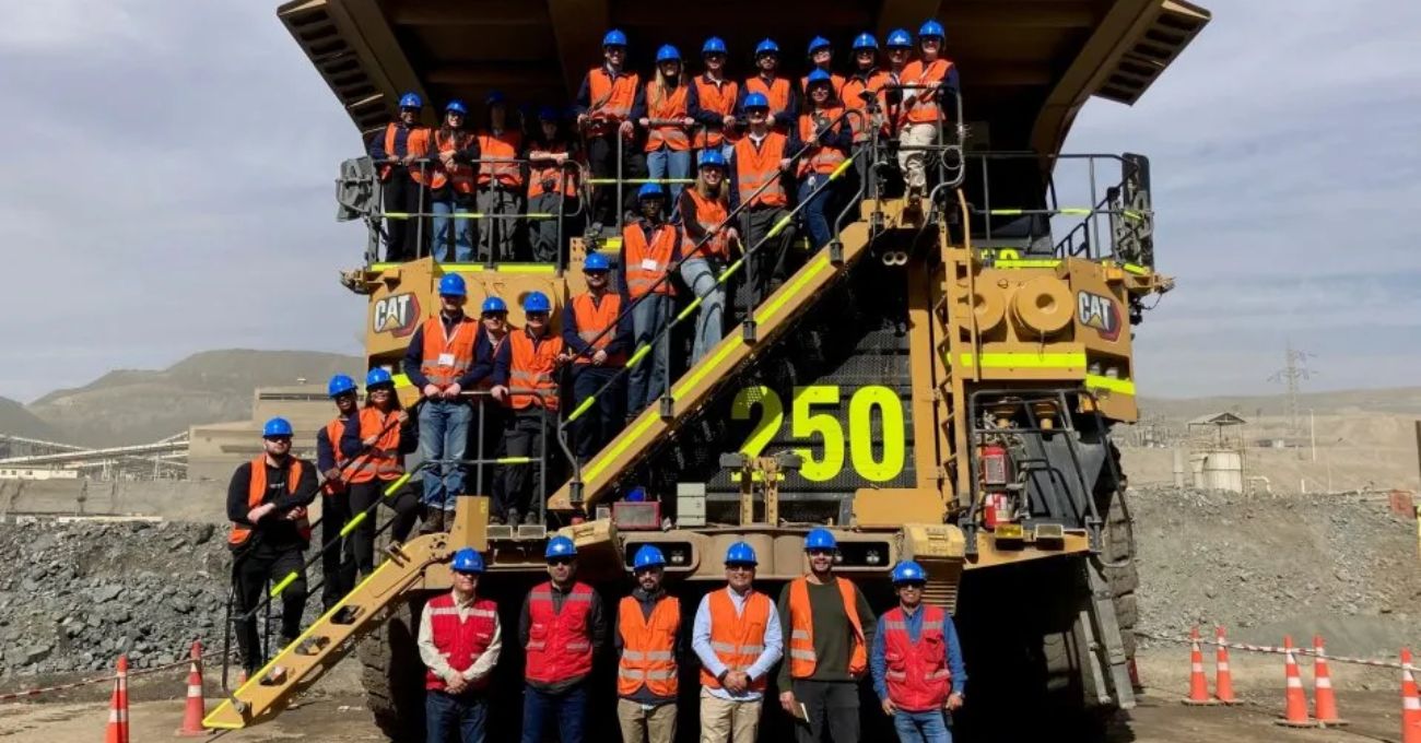 Estudiantes de la Universidad Politécnica de Montreal visitan Minera Candelaria en Chile