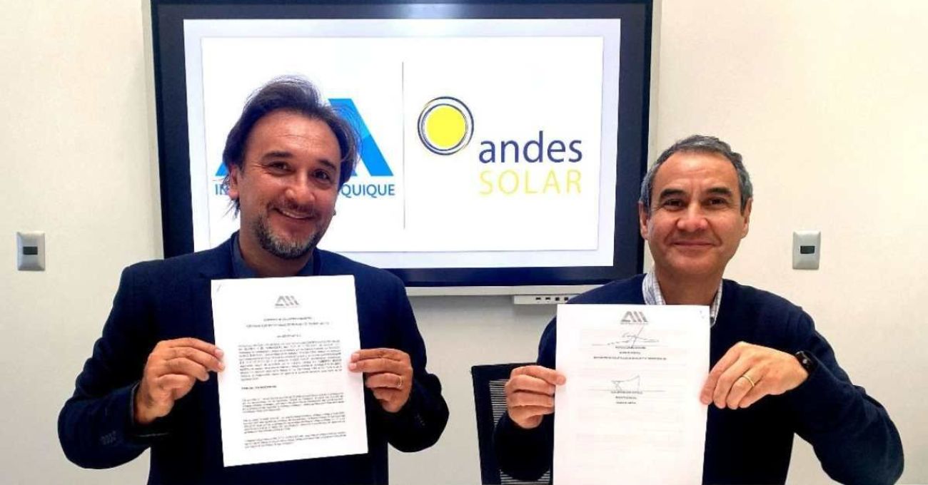 Alianza entre AII y Andes Solar para impulsar energías renovables en Tarapacá