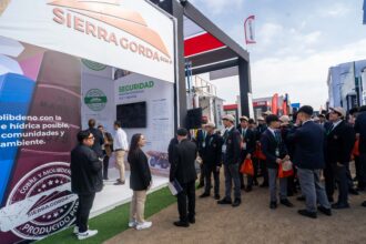 Exitosa semana de Sierra Gorda SCM en Exponor 2024