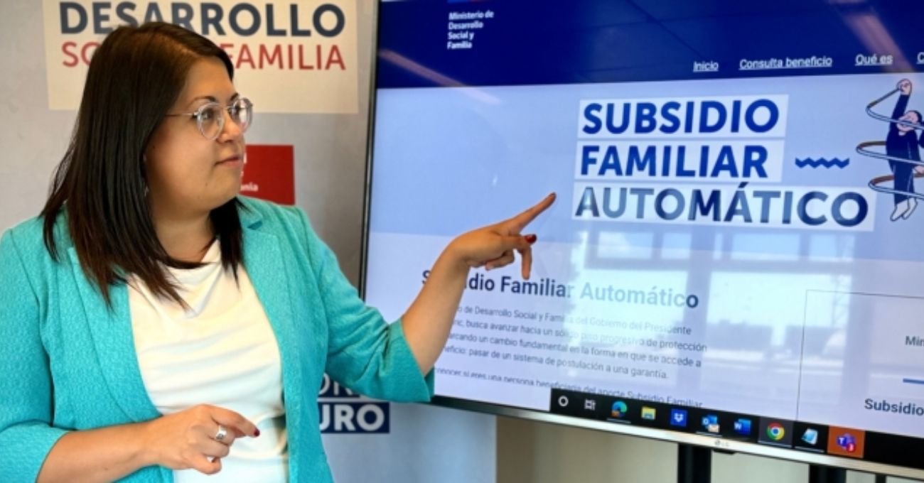 Subsidio de $40.656: Beneficios mensuales por Subsidio Familiar Automático