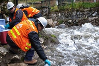 Investigan y toman medidas por calidad del agua en río La Ligua