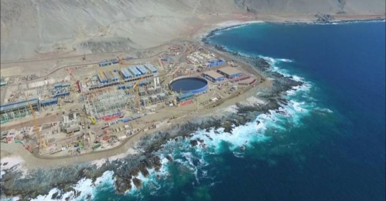 Proyectan aumento significativo en el consumo de agua de mar para la minería de cobre en Chile