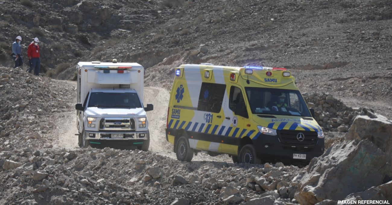 Rescatan a trabajador atrapado en mina: se encuentra en buen estado de salud