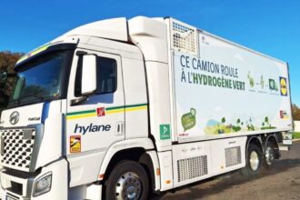 Lidl lanza el primer camión ecológico de hidrógeno en Francia