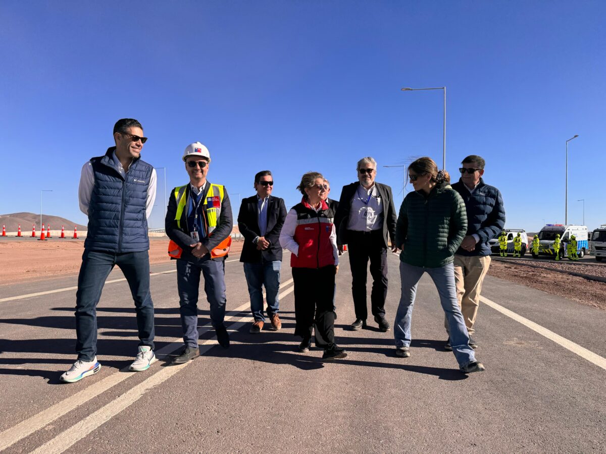 Ministerio de Obras Públicas inaugura apertura al tránsito en nueva Ruta del Loa