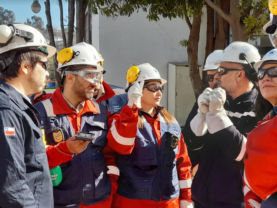 El Segundo Tribunal Ambiental realizó inspección en instalaciones de Enap Refinerías en Concón