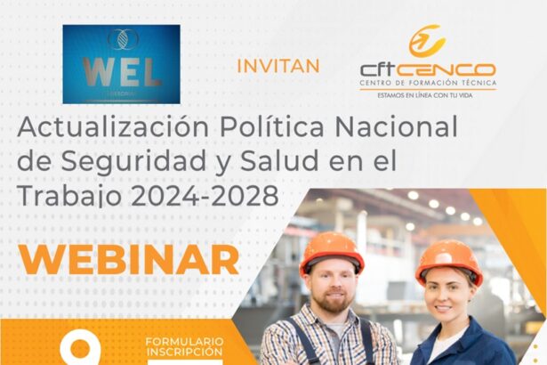 Webinar sobre la Actualización de la Política Nacional de Seguridad y Salud en el Trabajo 2024-2028