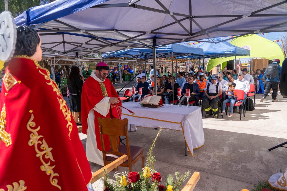 Sierra Gorda SCM celebró la fiesta de San Lorenzo junto a trabajadores y la comunidad