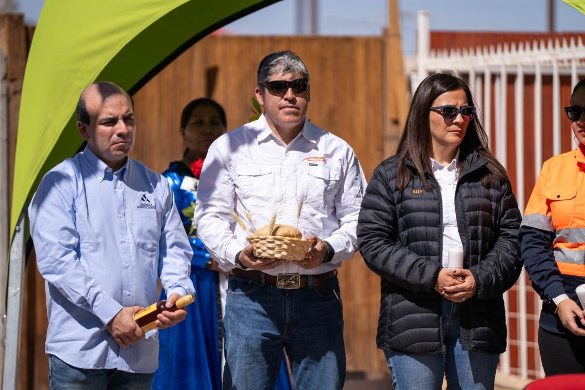 Sierra Gorda SCM celebró la fiesta de San Lorenzo junto a trabajadores y la comunidad