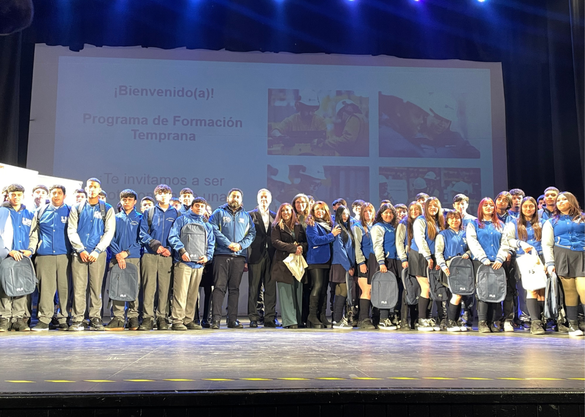 125 estudiantes de Casablanca inician Programa de Formación Temprana para la minería con FLS y Vetas de Talento