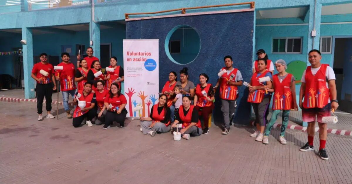 Voluntarios de Techint E&C mejoran jardín infantil en Tocopilla