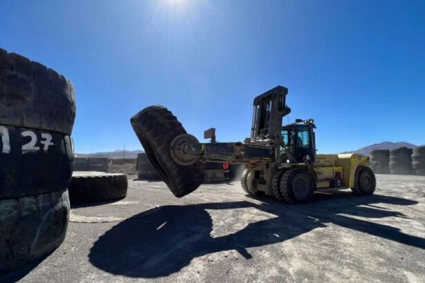 Minera El Abra logra reciclar 73 toneladas de neumáticos mineros