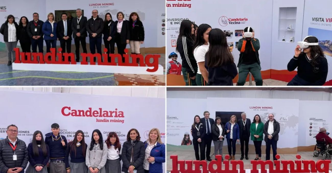 Destacada presencia de Lundin Mining en Atacamin 2024 resalta la minería chilena