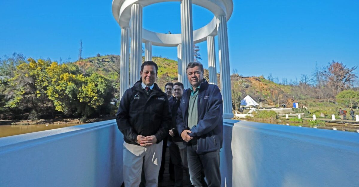 El Jardín Botánico de Viña del Mar renace tras devastador incendio.