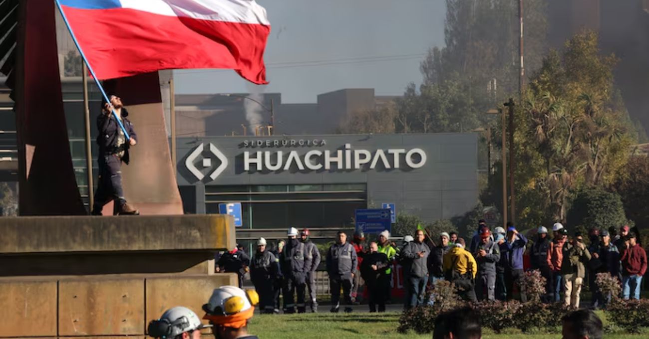 El cierre de la Compañía Siderúrgica Huachipato: Fin de una era que preocupa a Chile