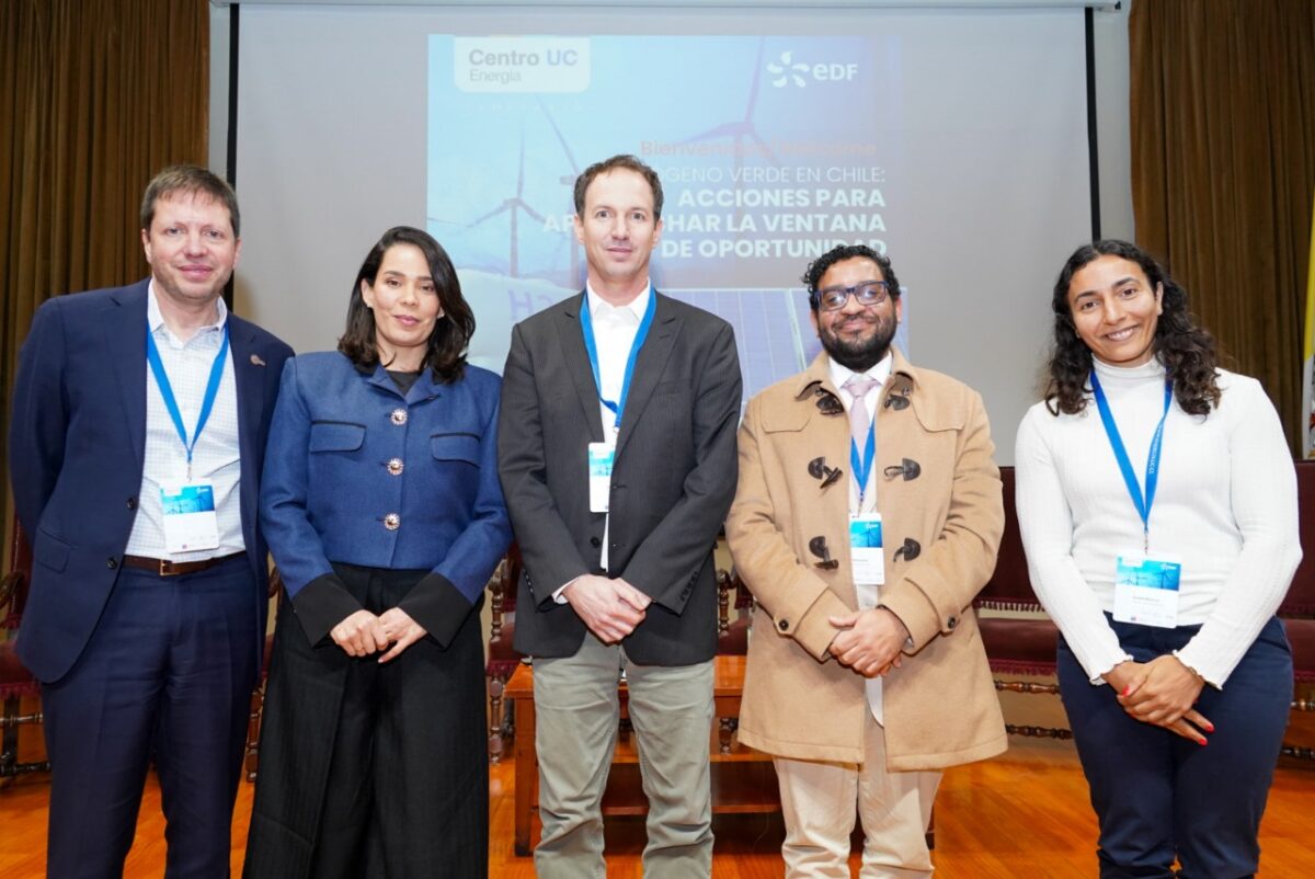 Seminario UC y EDF Chile identifica prioridades para acelerar el desarrollo de la industria del hidrógeno verde 