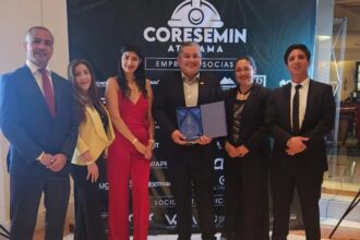 Empresa minera Imopac reconocida con premio Mérito en Seguridad 2023 en Copiapó