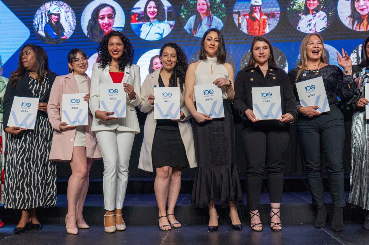 La integración de la mujer en faena y cargos de liderazgo marca ceremonia de Women in Mining Chile