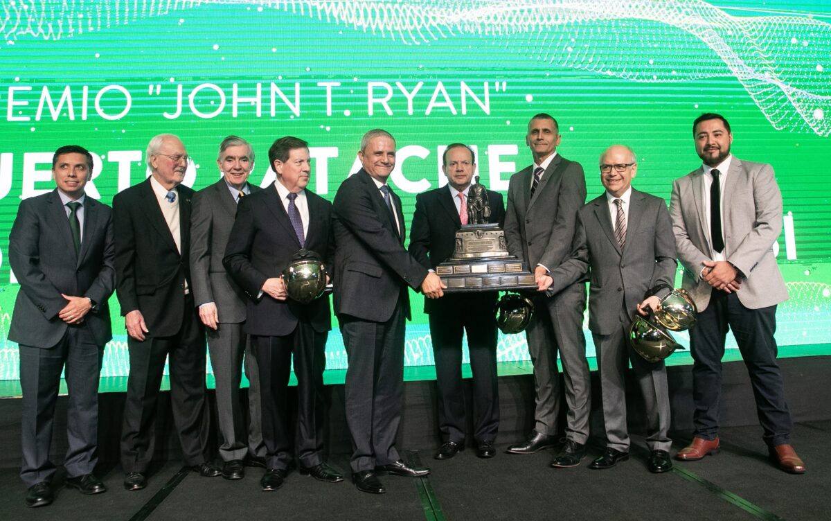 Collahuasi recibe premio “John T. Ryan” de Sonami a la excelencia en seguridad minera