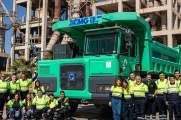 Argentina: Llega el primer camión eléctrico para la minería de canteras