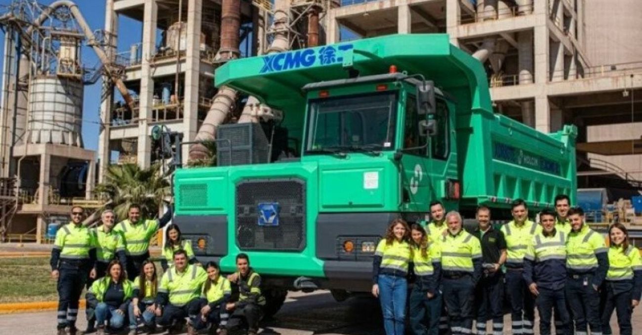 Argentina: Llega el primer camión eléctrico para la minería de canteras