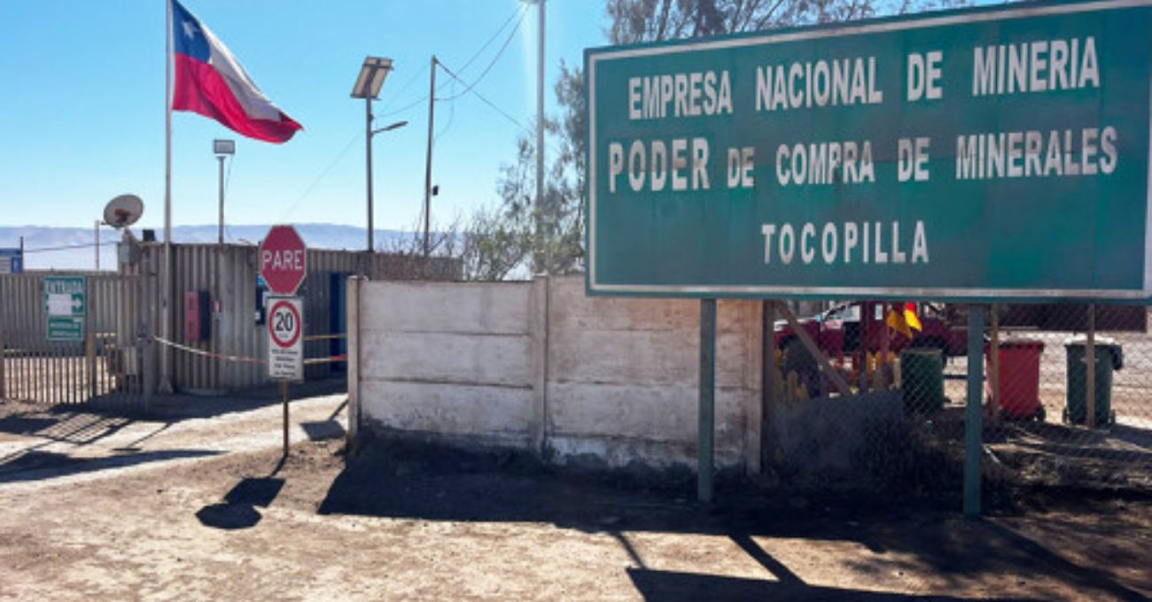 Enami sale a vender stock de 450 mil toneladas de cobre en Tocopilla y podría recaudar US$ 60 millones