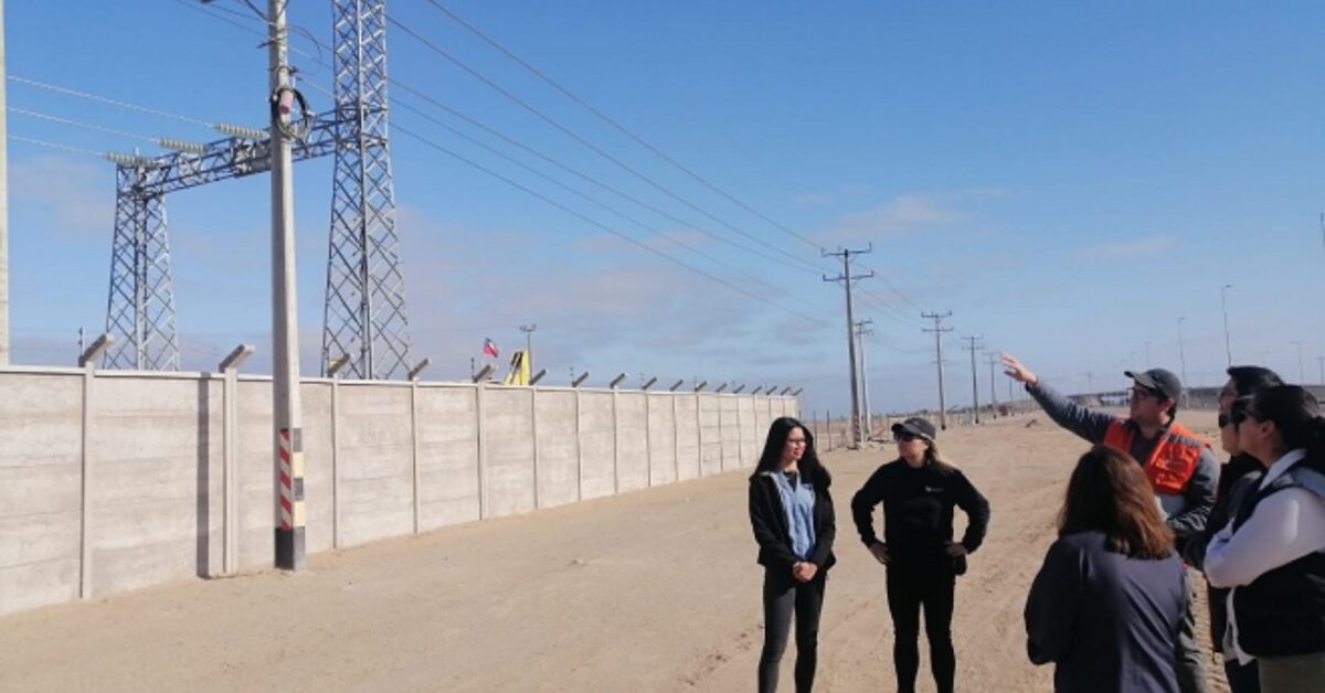 Evaluadores de Atacama realizan visita técnica por proyecto energético en Caldera