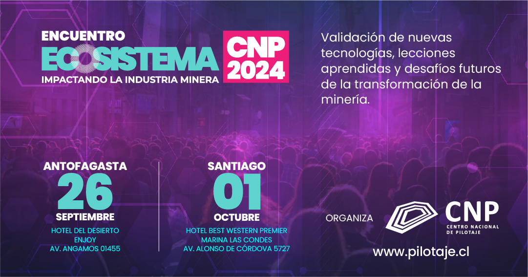 Encuentro tecnológico del CNP llega a Antofagasta y Santiago: Una cita imperdible para la innovación minera