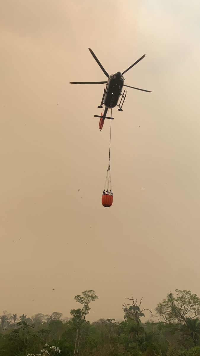 Ecocopter+Helisul: Unidos junto a Airbus Foundation y CONAF para combatir los Incendios Forestales en Bolivia