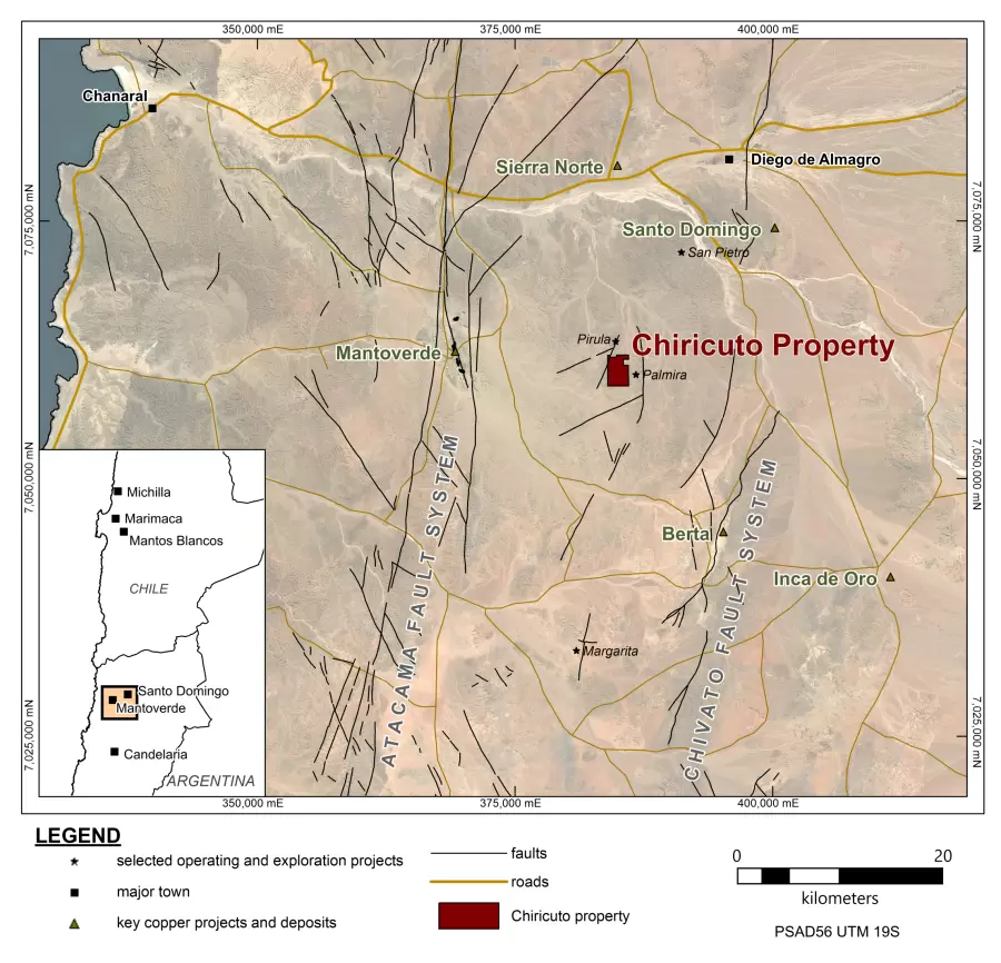 Tribeca Resources define un nuevo objetivo de perforación con resultados de estudio geofísico en el proyecto IOCG de Chiricuto