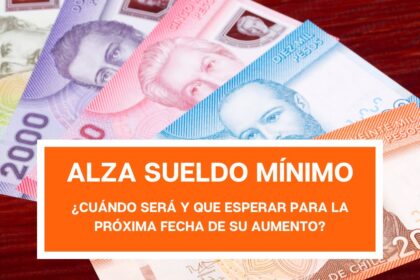 Próximo aumento del sueldo mínimo en Chile: ¿Qué esperar en 2025?