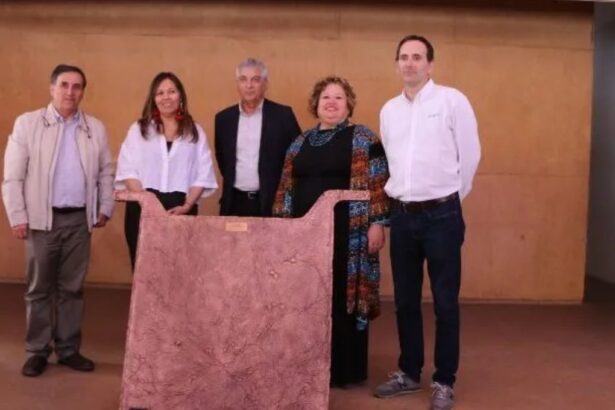 ENAMI entrega en comodato al Museo Regional de Atacama el último ánodo de cobre producido en Paipote para que sea parte de la exhibición permanente