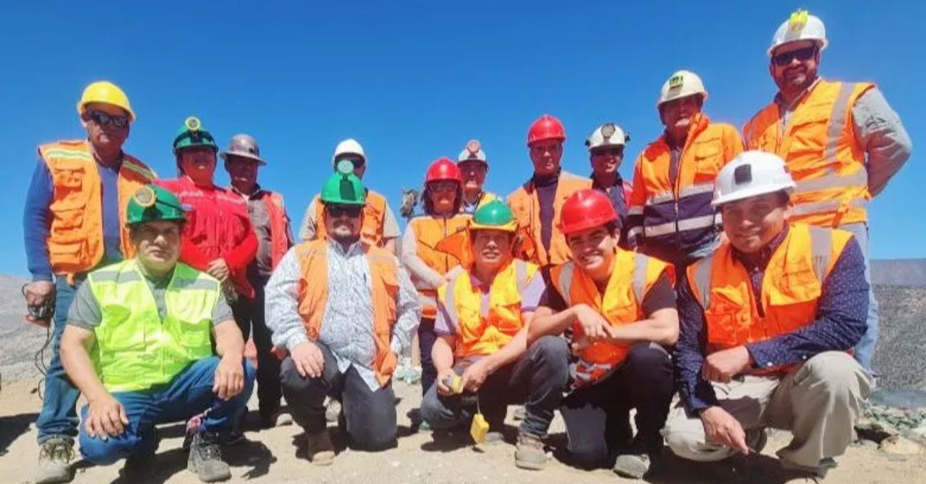 Pequeños mineros de la provincia del Huasco se certifican en seguridad minera