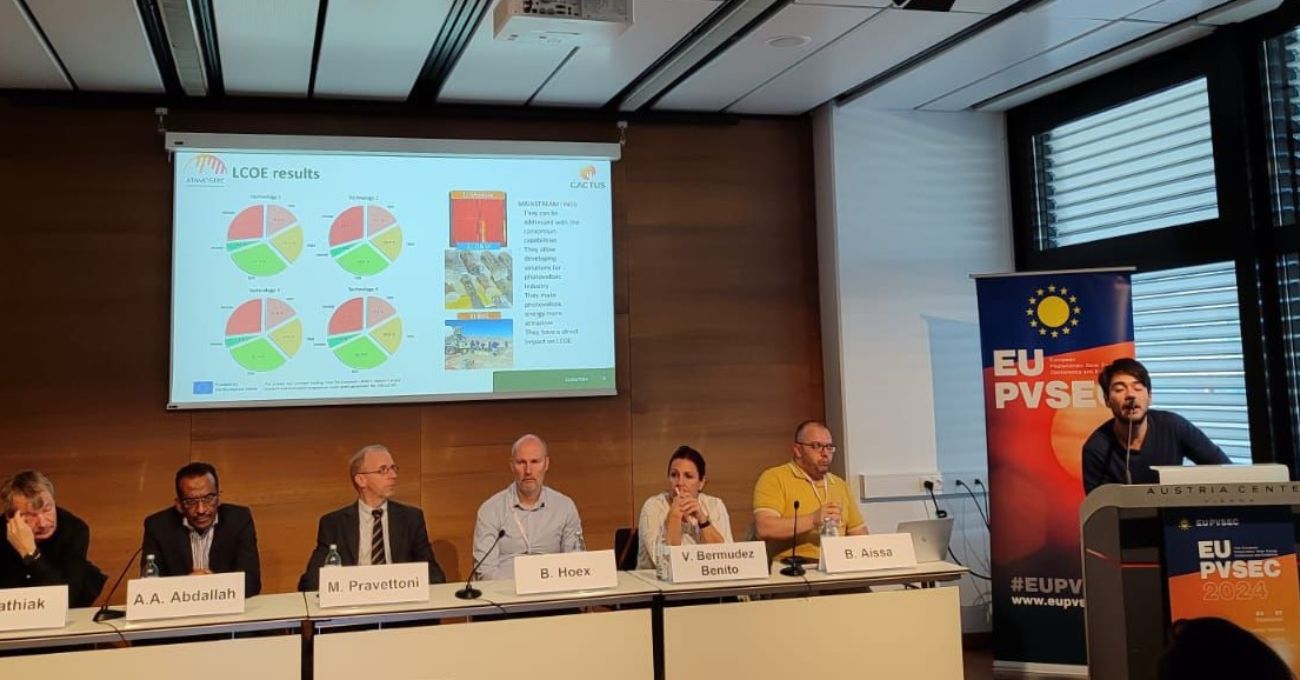 ATAMOSTEC se presentó en la UE PVSEC 2024 en Viena, Austria